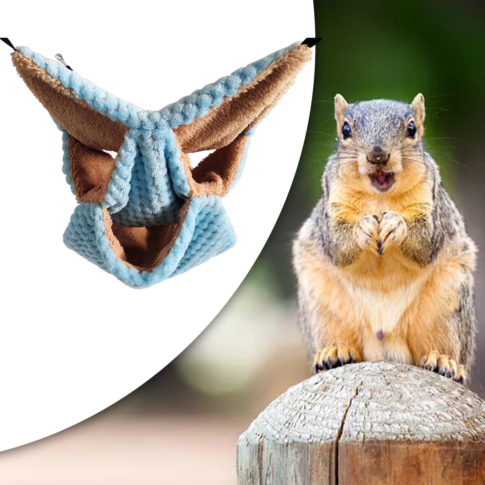 Triple Pet Cage Hanging Hammock Ferret Bedding Hamster Swinging Bed for Chinchilla