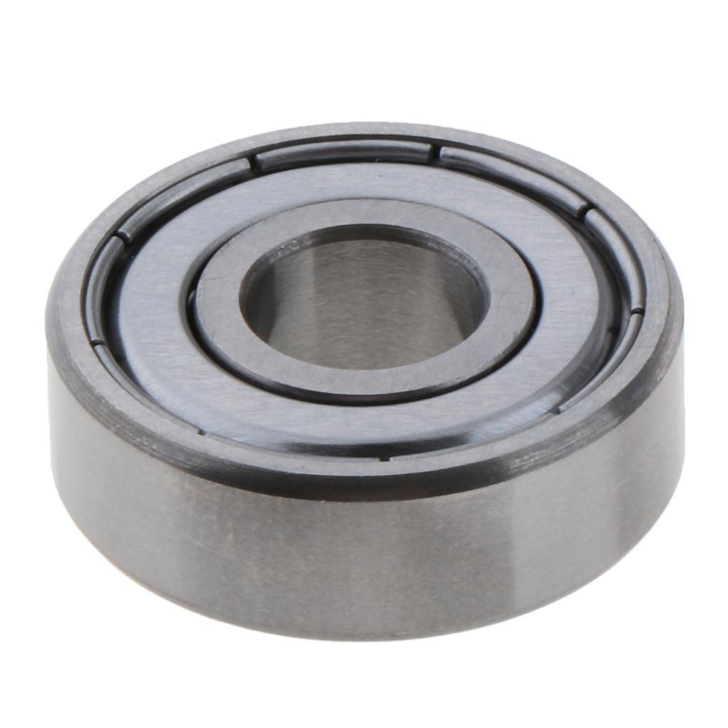 8 Pieces Silver Premium ABEC-7 Precision 608 Z Skateboard Ball Bearing Skate Board Deck Longboard Bearings for Scooter Inline and Roller Skates