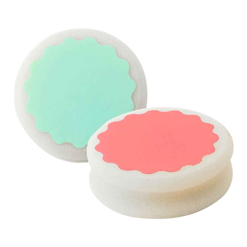 2PCs Skin Care Leg Arm Bikini Hair Removal Sponge Depilation Pads Remover