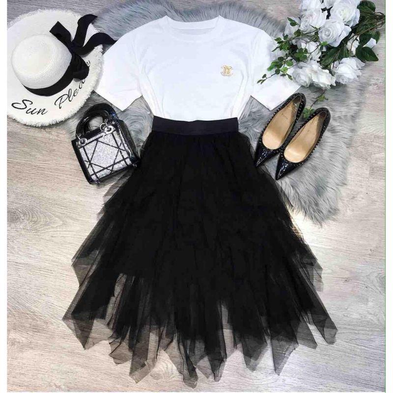 Chân váy TuTu ren nhiều tầng
