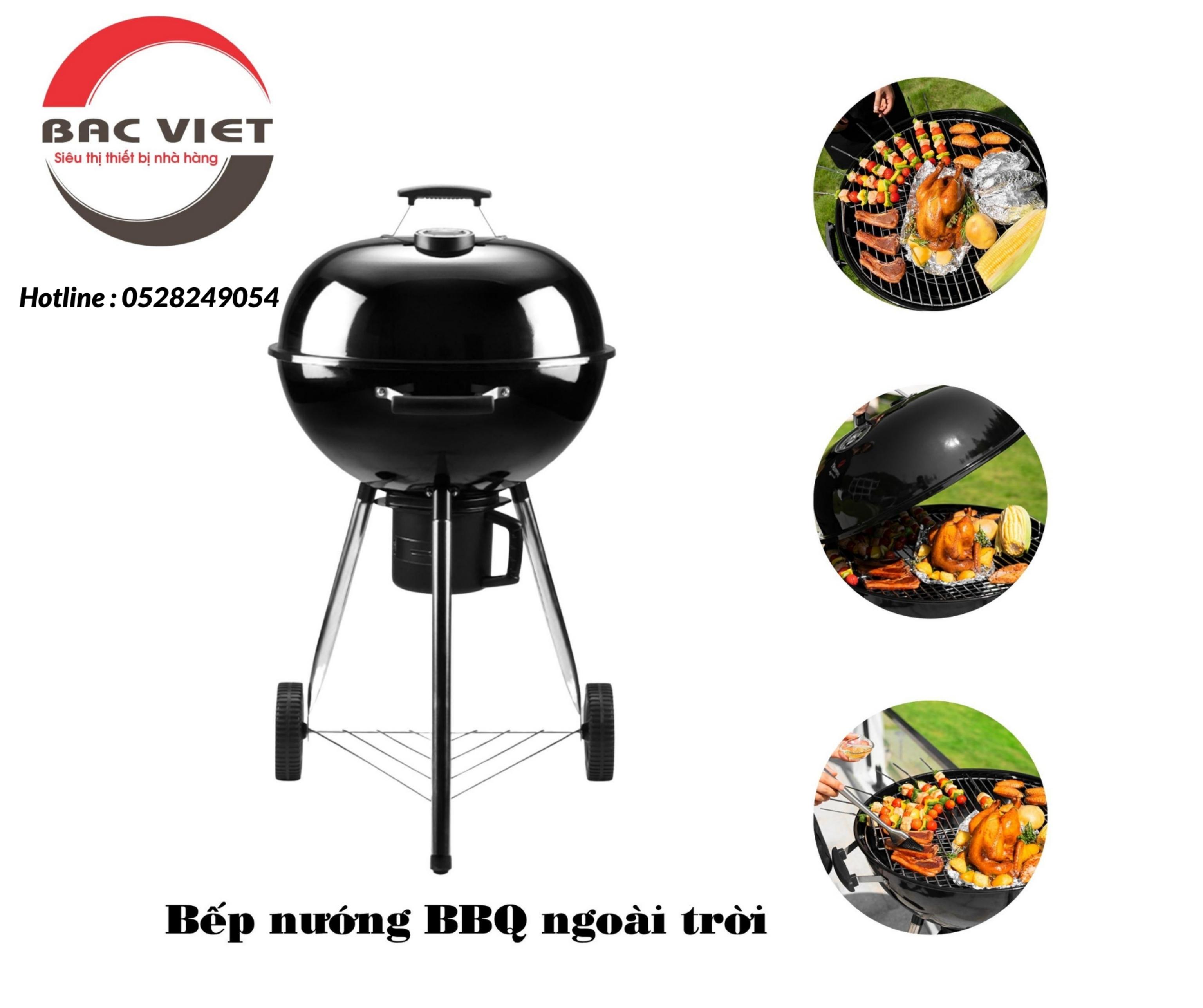 BẾP NƯỚNG THAN HOA BBQ CAO CẤP MỚI [ Bảo Hành 12 Tháng ]