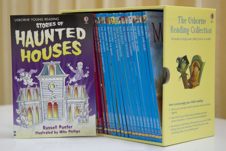 Usborne Bộ Vàng The Usborne Reading Collection - x40 book boxed set