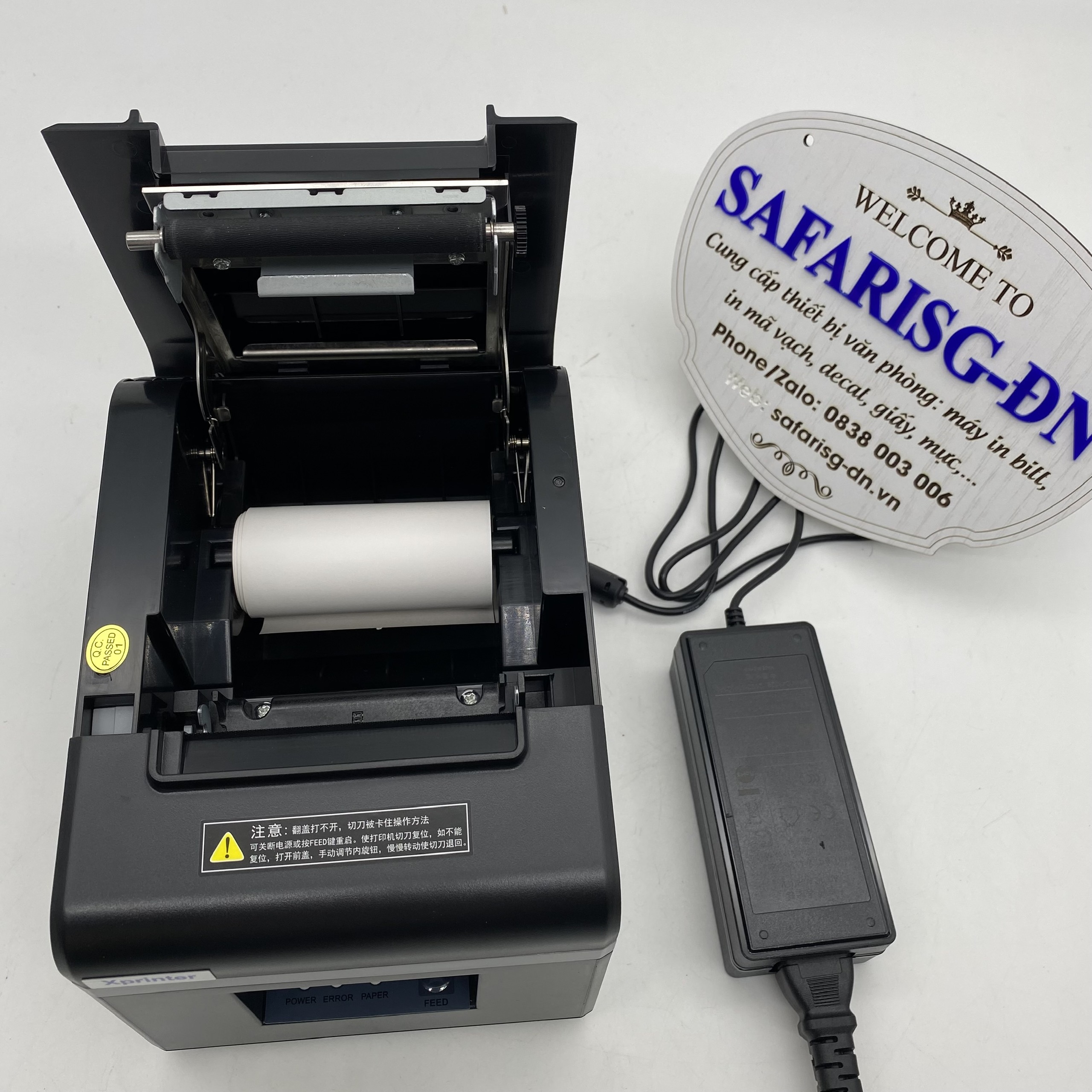 Máy in hóa đơn , máy in nhiệt, kết nối wifi/usb Xprinter XP-N160II, máy in bill điện thoại /tốc độ in 160mm/s - Hàng chính hãng .