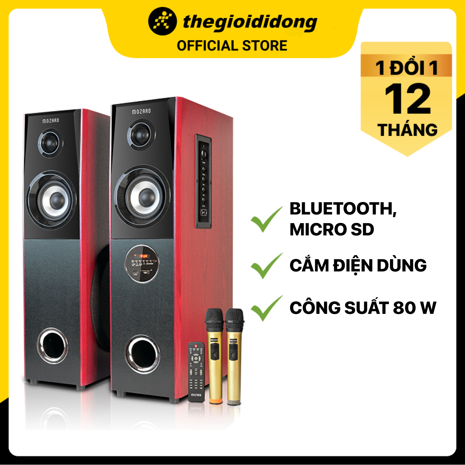 Loa Tháp Bluetooth Mozard M103 - Hàng chính hãng