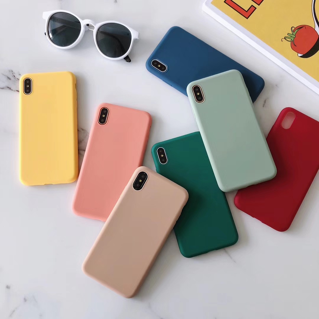 Ốp lưng dành cho Iphone trơn màu không logo