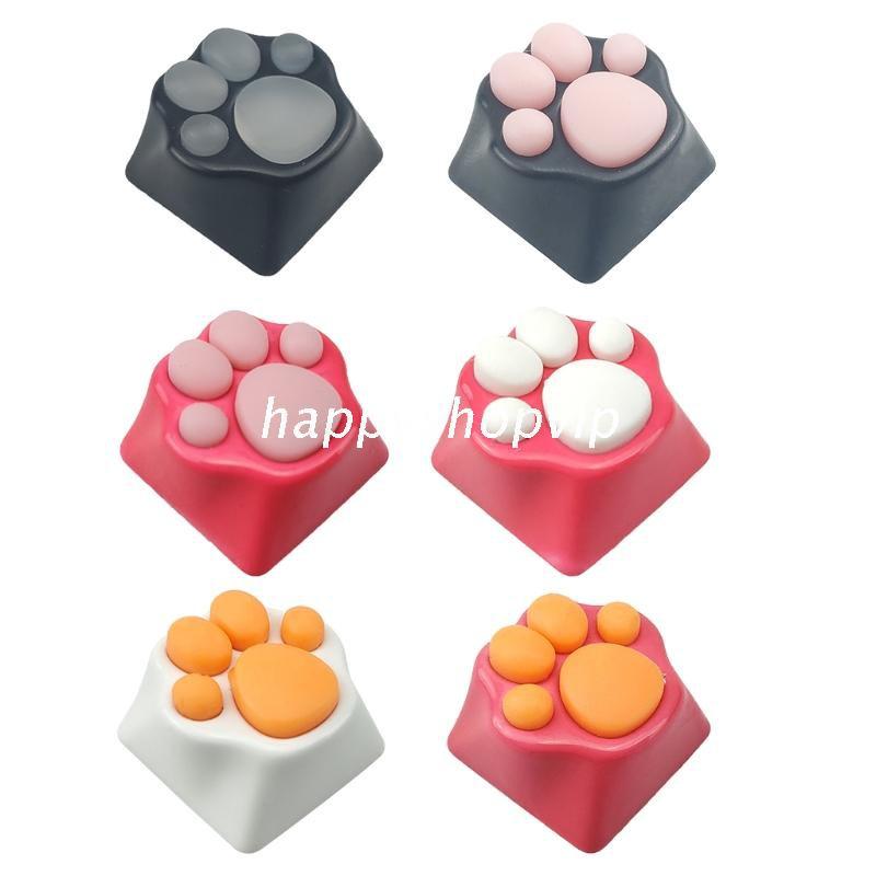 HSV Personality Lovely Kitty Paw Artisan Cat Paws Pad Mechanical Keyboard KeyCaps for Cherry MX Switches