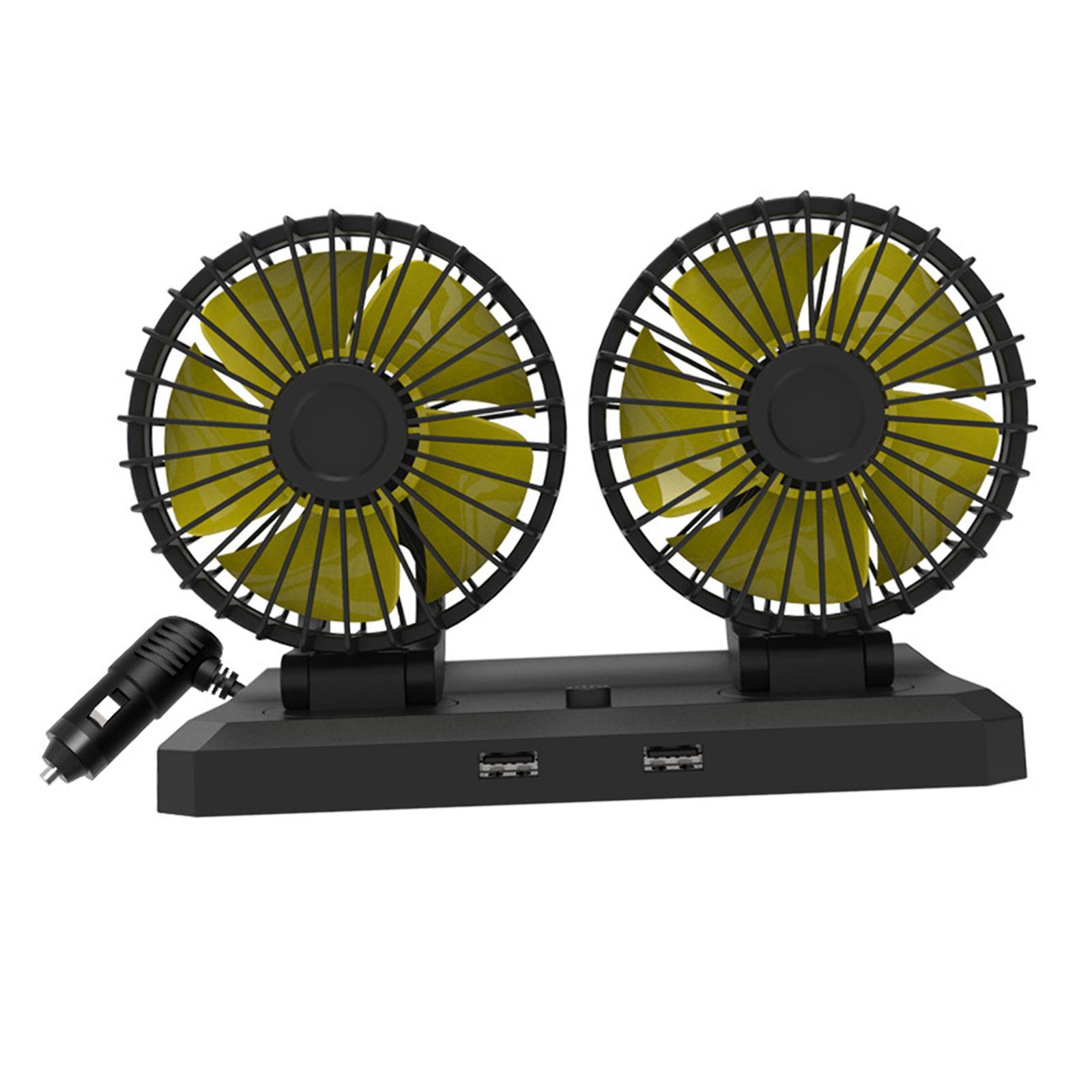 Mini Car Fan 12V