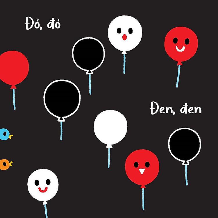 Sách Đỏ, đỏ, đen, đen - Mình cùng vui chơi nhé!