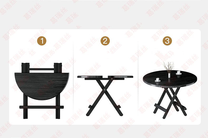 Bàn ăn - bàn cà phê gấp gọn chất liệu khung sắt chắc chắn kích thước 60x60x54cm - Hàng Nhập Khẩu