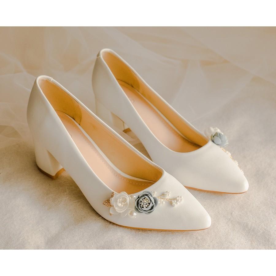 GIÀY CƯỚI - GIÀY CÔ DÂU BEJO H79 2HOA, BABY - WEDDING SHOES