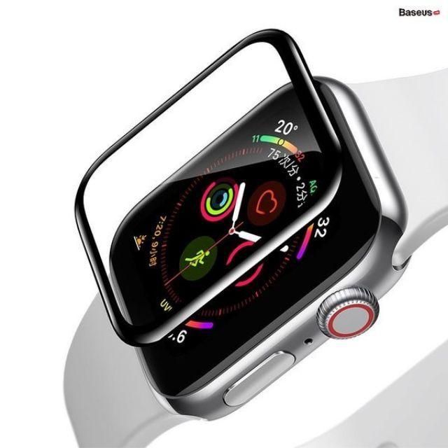 Kính cường lực dẻo Full viền 5 lớp 0.2 mm chống trầy cho Apple Watch Full-Screen 5D