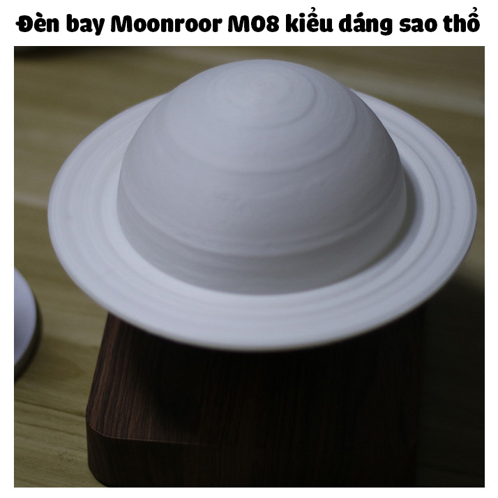 Đèn sao thổ bay lơ lửng Moonroor M08 cỡ lớn để phòng khách phòng ngủ bàn làm việc làm quà tặng sang trọng