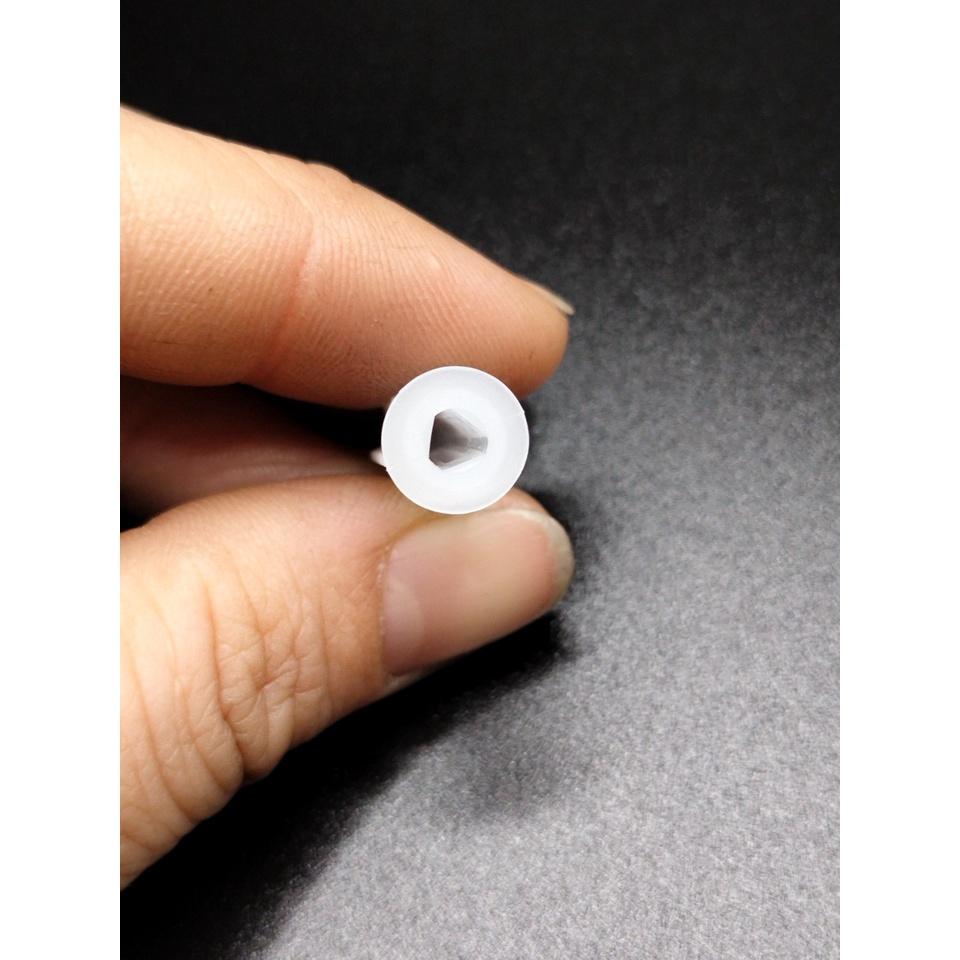 ỐC VÍT CÓ NẮP CHỤP BẰNG INOX 304, ĐƯỜNG KÍNH 15MM ,BỘ 4 VÍT+4 NẮP+4 NỞ CHE VÍT THẨM MỸ