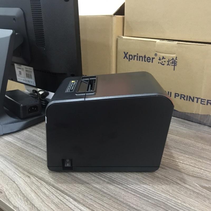 Máy in hóa đơn , máy in nhiệt, kết nối wifi/usb Xprinter XP-N160II, máy in bill điện thoại /tốc độ in 160mm/s - Hàng chính hãng .