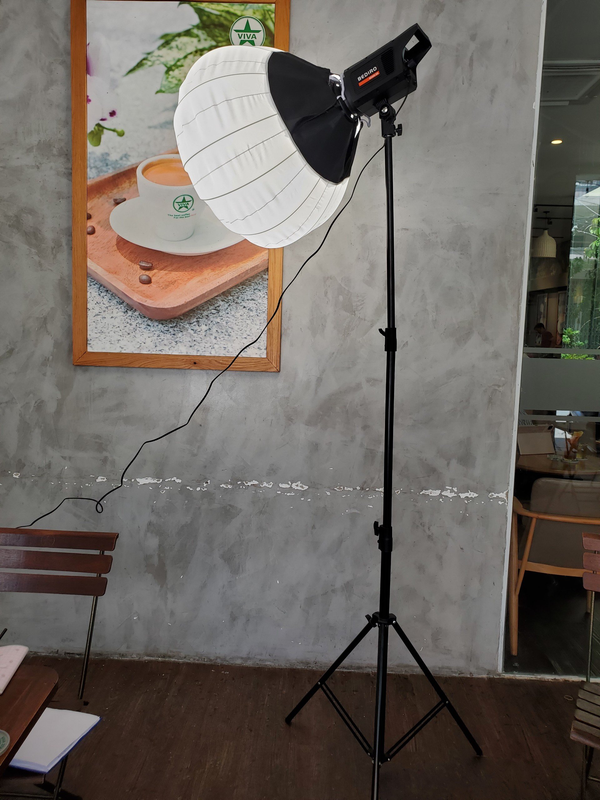 Đèn mặt trăng softbox  MT11A kèm chân đèn chắc chắn chuyên chụp ảnh studio quay phim make up phun xăm thẩm mỹ hair salon quay tiktok bán hàng online hàng nhập khẩu