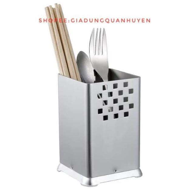 Ống cắm đũa hợp kim nhôm trống bám bẩn hàng xuất nhật cao cấp