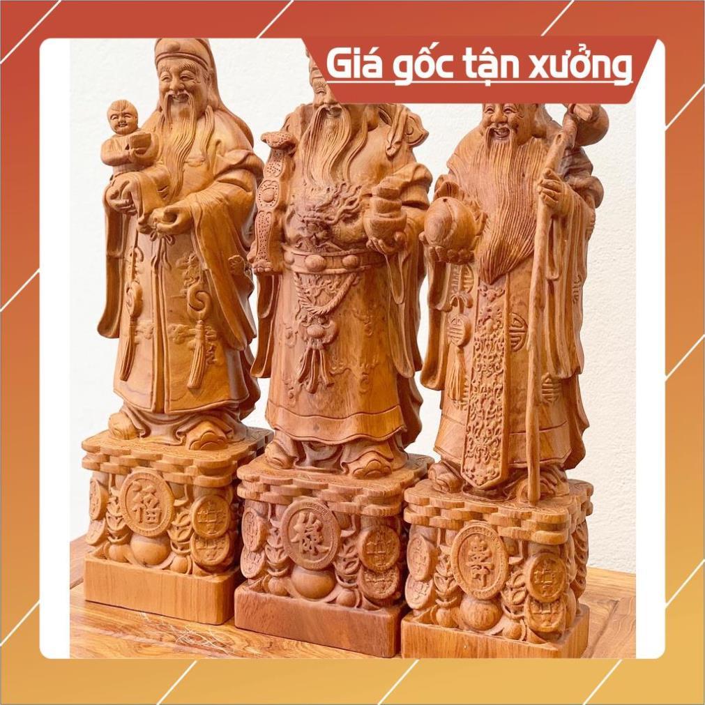 Vip tượng tam đa gỗ , phúc lộc thọ top 1 giá rẻ đẹp