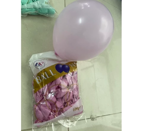 ( 100 quả ) Bong bóng pastel macaron 10&quot; siêu rẻ - quả trang trí sinh nhật siêu đẹp