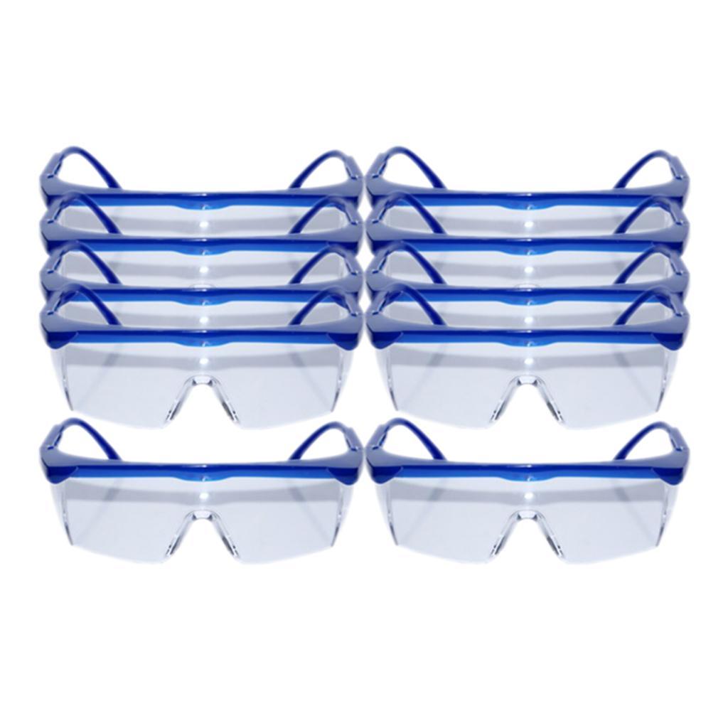 20Pcs Anti-fog Dust Wind Safety Goggles Eyes Protection Protective Glasses