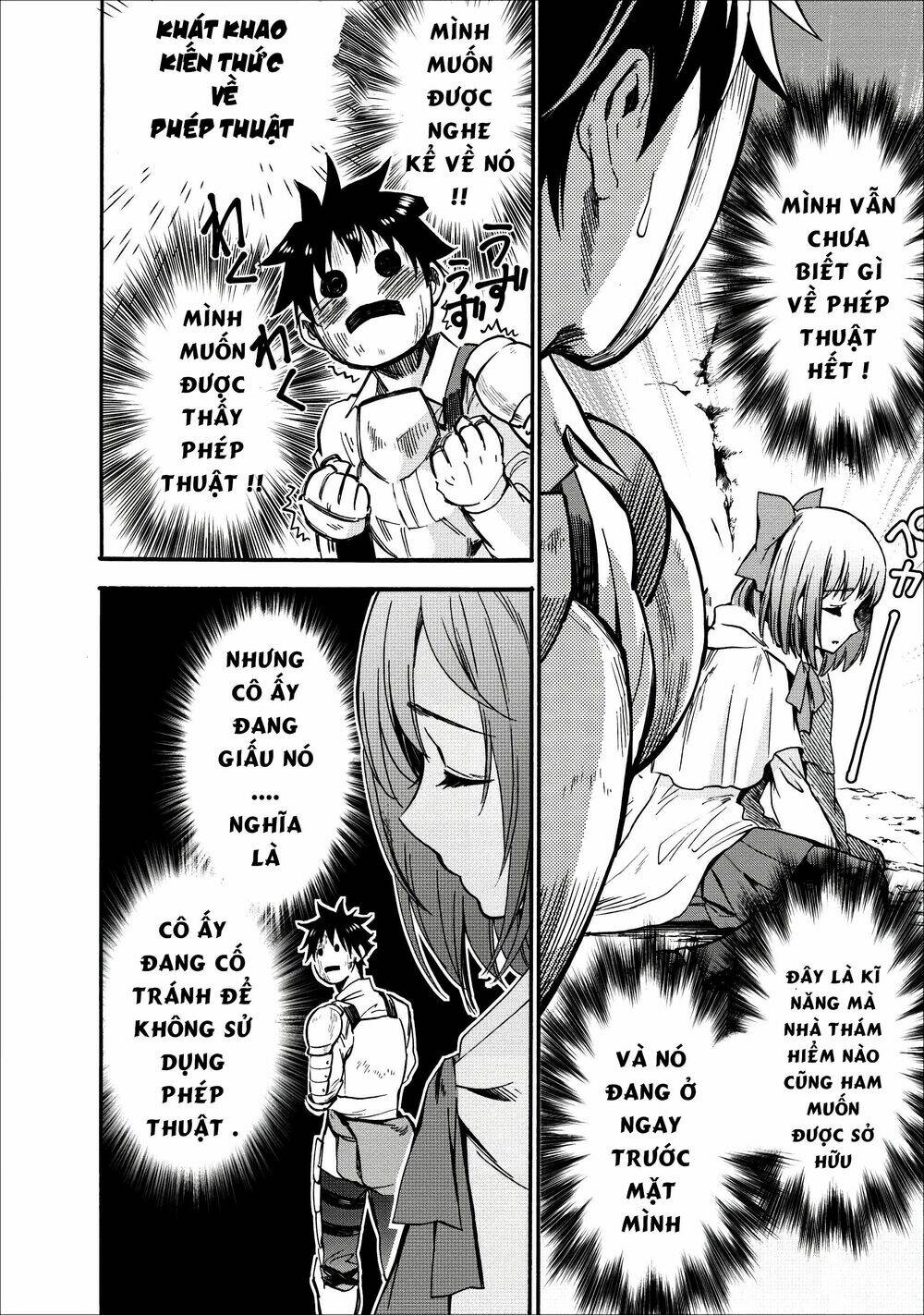 trở thành nhà thám hiểm đánh bại dungeon bằng bảng kĩ năng ~ . chapter 7 3