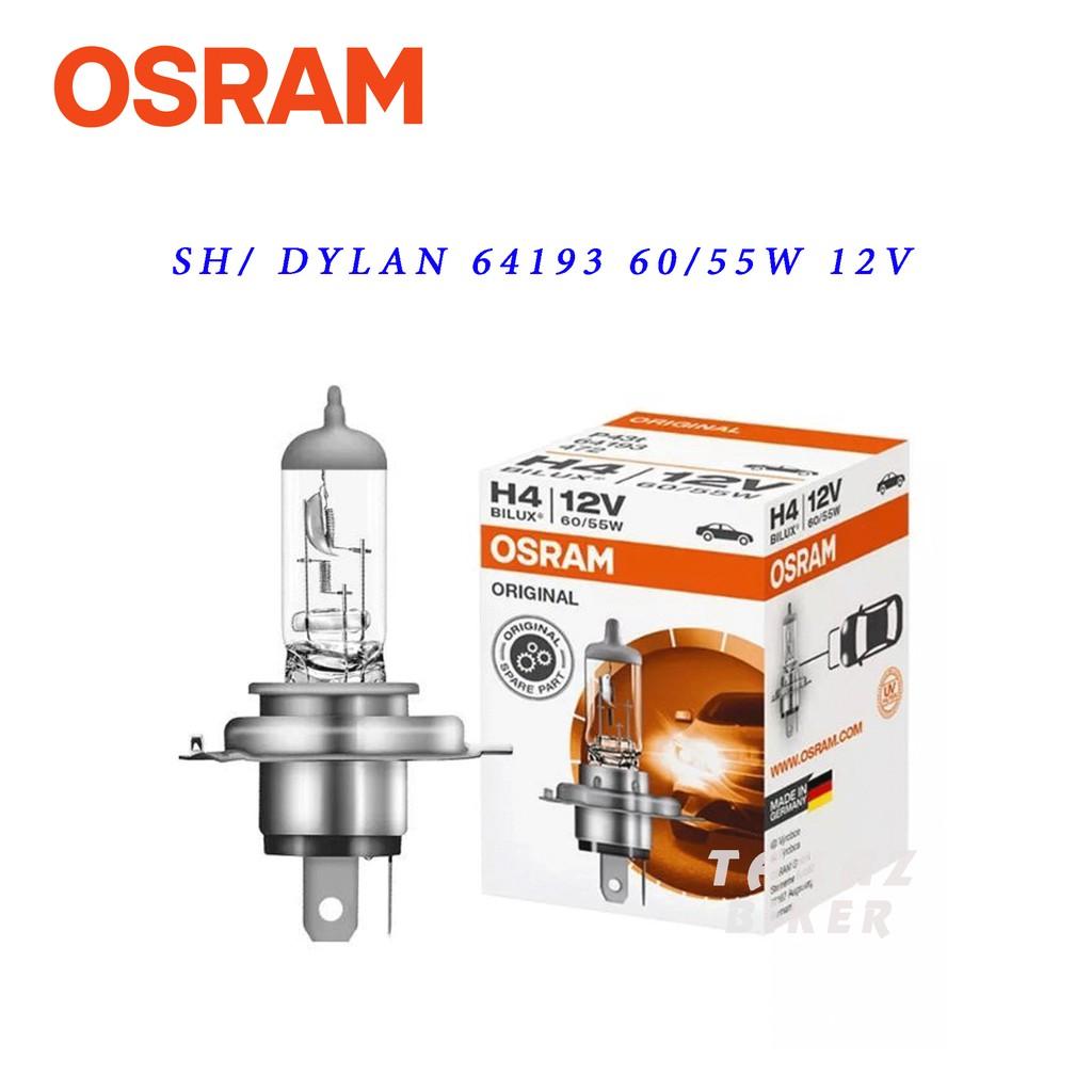 Bóng đèn Osram Halogen H4 Xe SHVN Việt Nam - Xe ôtô và motor tăng sáng