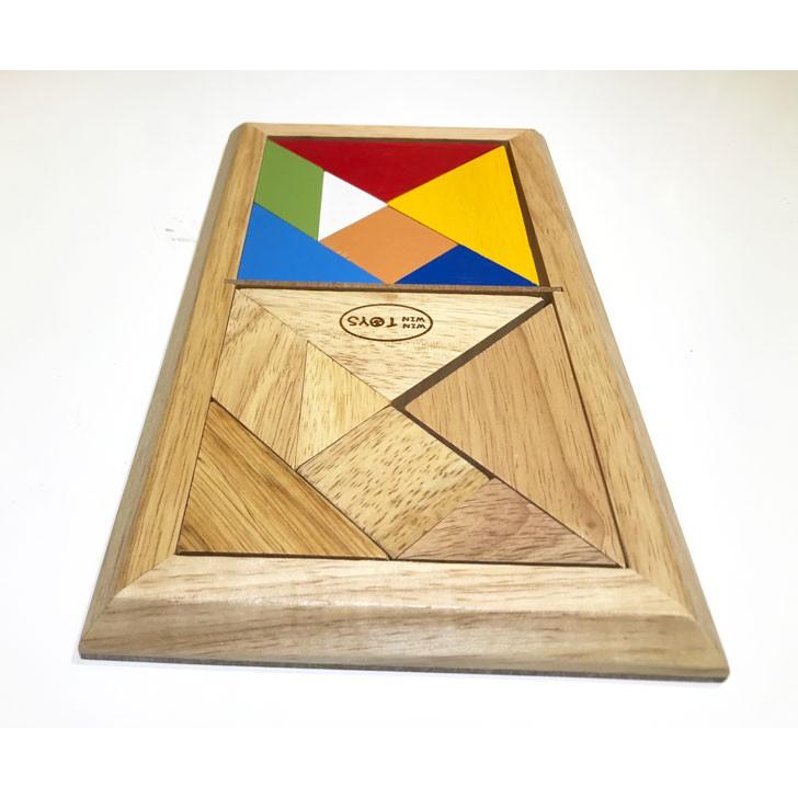 Bộ tangram đôi cho bé tư duy logic