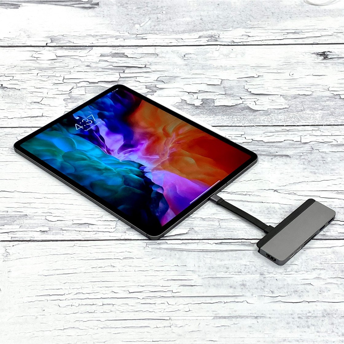 CỔNG CHUYỂN HYPERDRIVE DUO 7-IN-2 HDMI 4K/60HZ WITH CABLE USB-C HUB FOR MACBOOK/IPADPRO/LAPTOP/SMARTPHONE - Hàng chính hãng