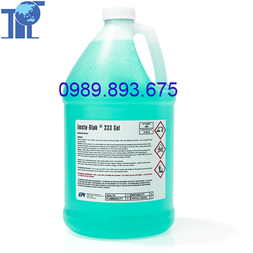 GEL Nhuộm Đen sắt, thép ở nhiệt độ thường - GEL bôi đen sắt, thép -  Insta-Blak 333 GEL ( Made in USA ) - Chai 350ml