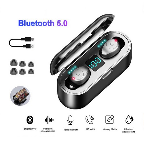 Tai Nghe Bluetooth 5.0 Thể Thao Kèm Hộp Sạc - PKA215