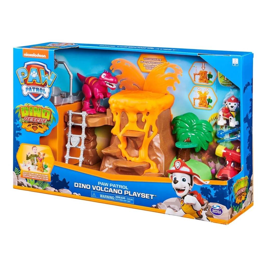 Đồ chơi chó cứu hộ PAW Patrol Dino Rescue Volcano