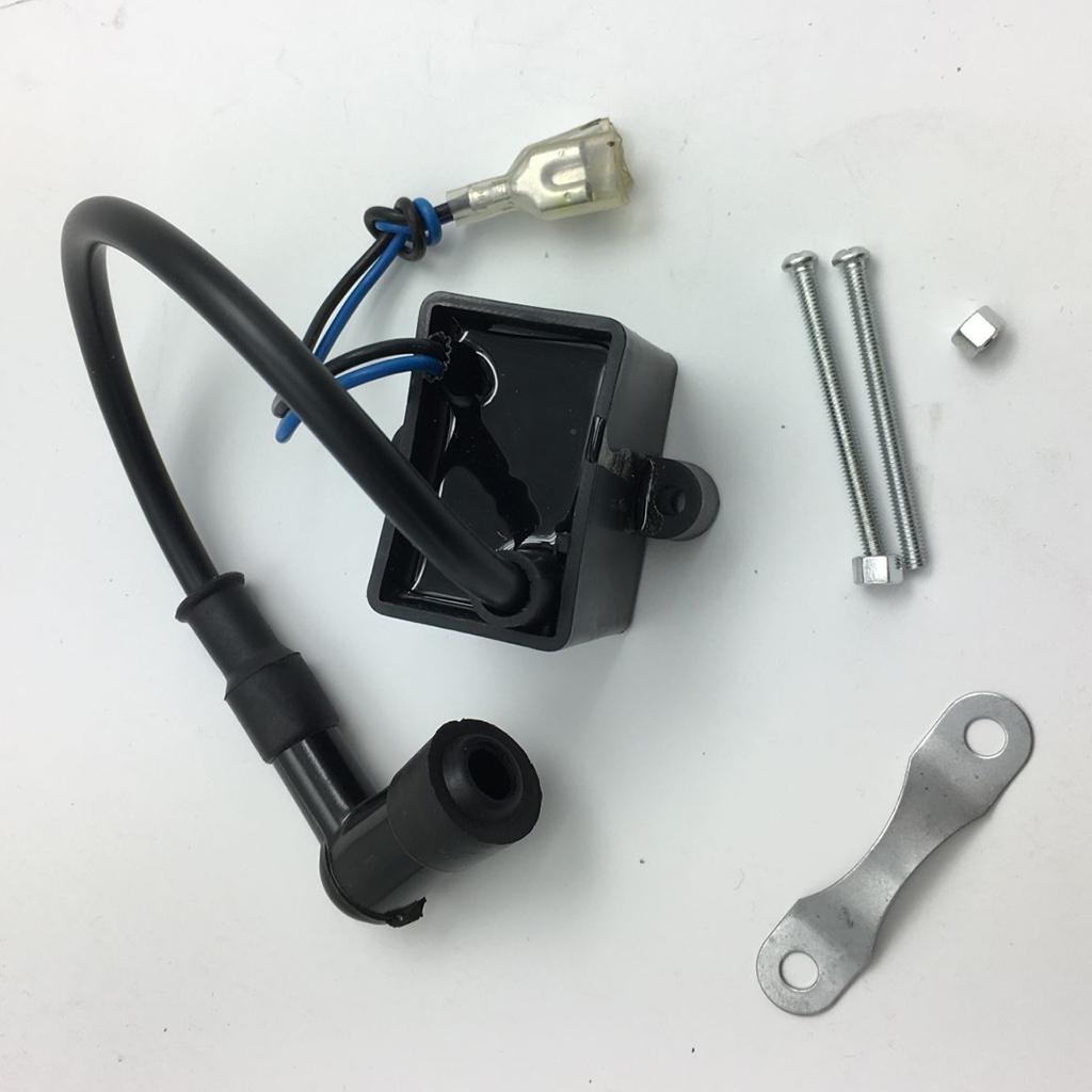 Black Capacitor Discharge Ignition - CDI - Coil/Performance CDI Electron Ignition Coil for 50cc/80cc Gas Motorized Bicycle