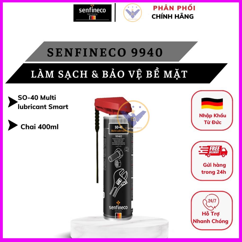 Bôi Trơn, Làm Sạch và Bảo Vệ Bề Mặt Chi Tiết Senfineco 9940 – 400ML chống độ ẩm, phá rỉ sét , chống ăn mòn