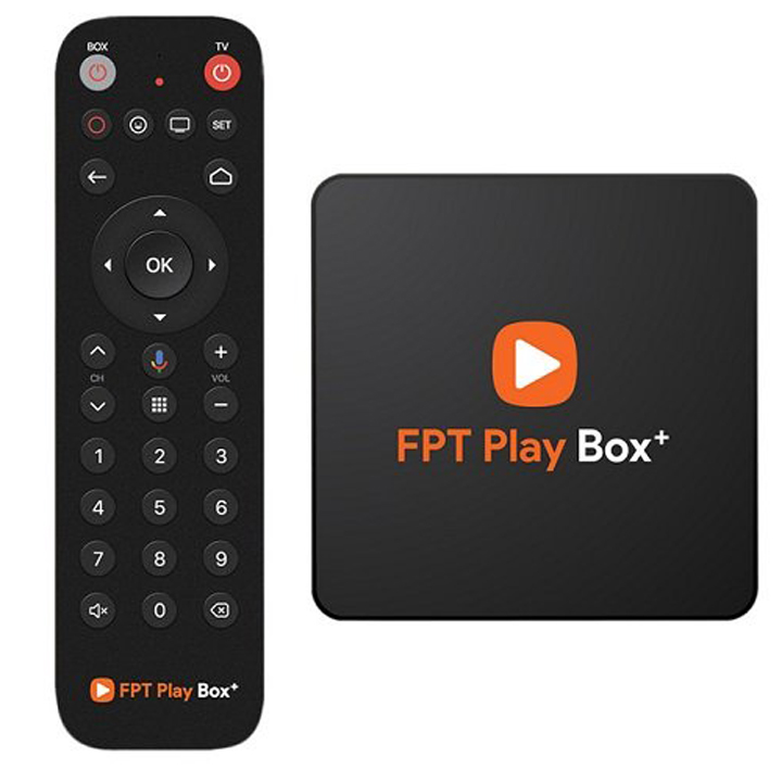 Đầu Android TV FPT Play Box+ bản 2021 chíp S500/Ram 1G/ hàng chính hãng