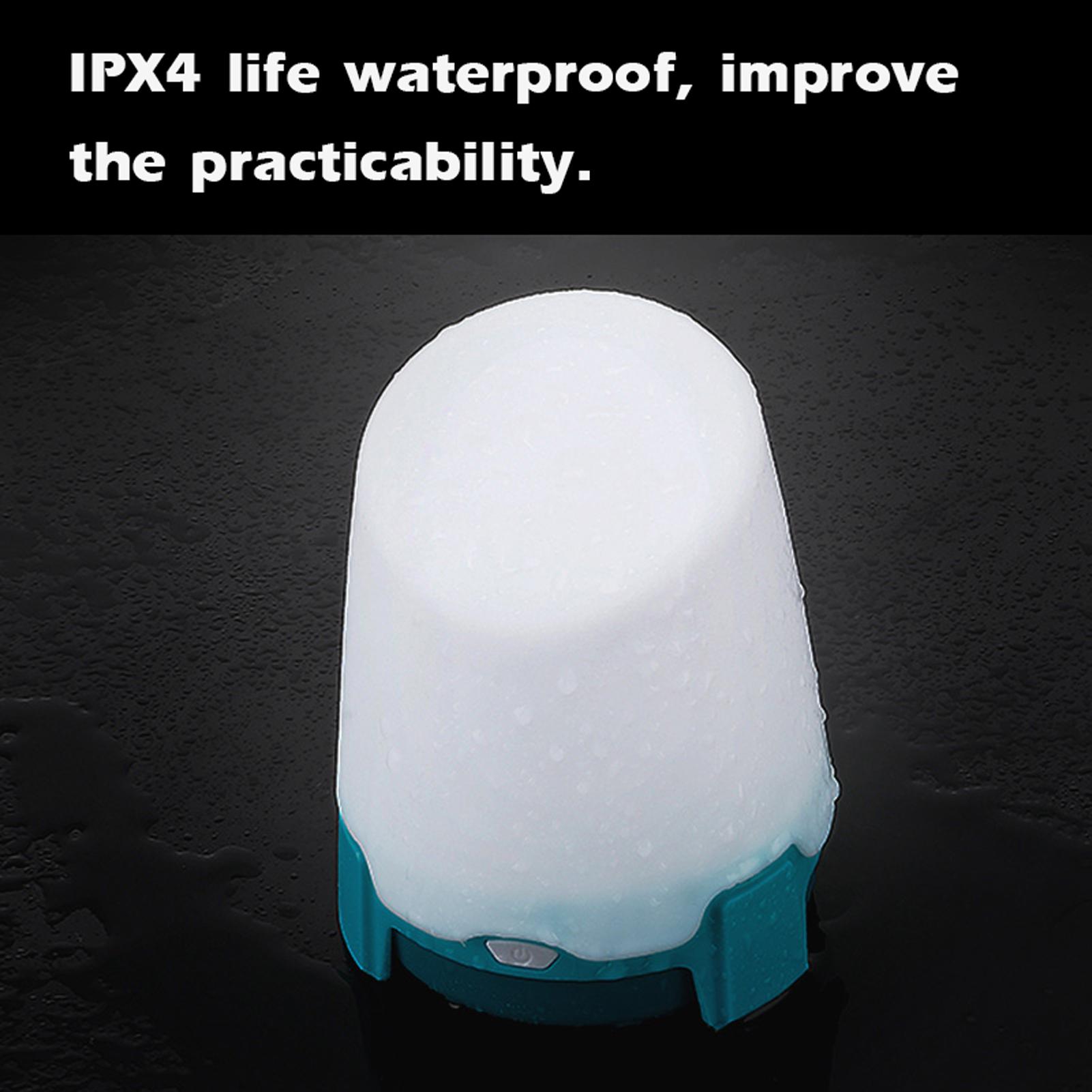 Đèn cắm trại ngoài trời nhiều màu sắc có thể được sử dụng để chiếu sáng cắm trại, dã ngoại