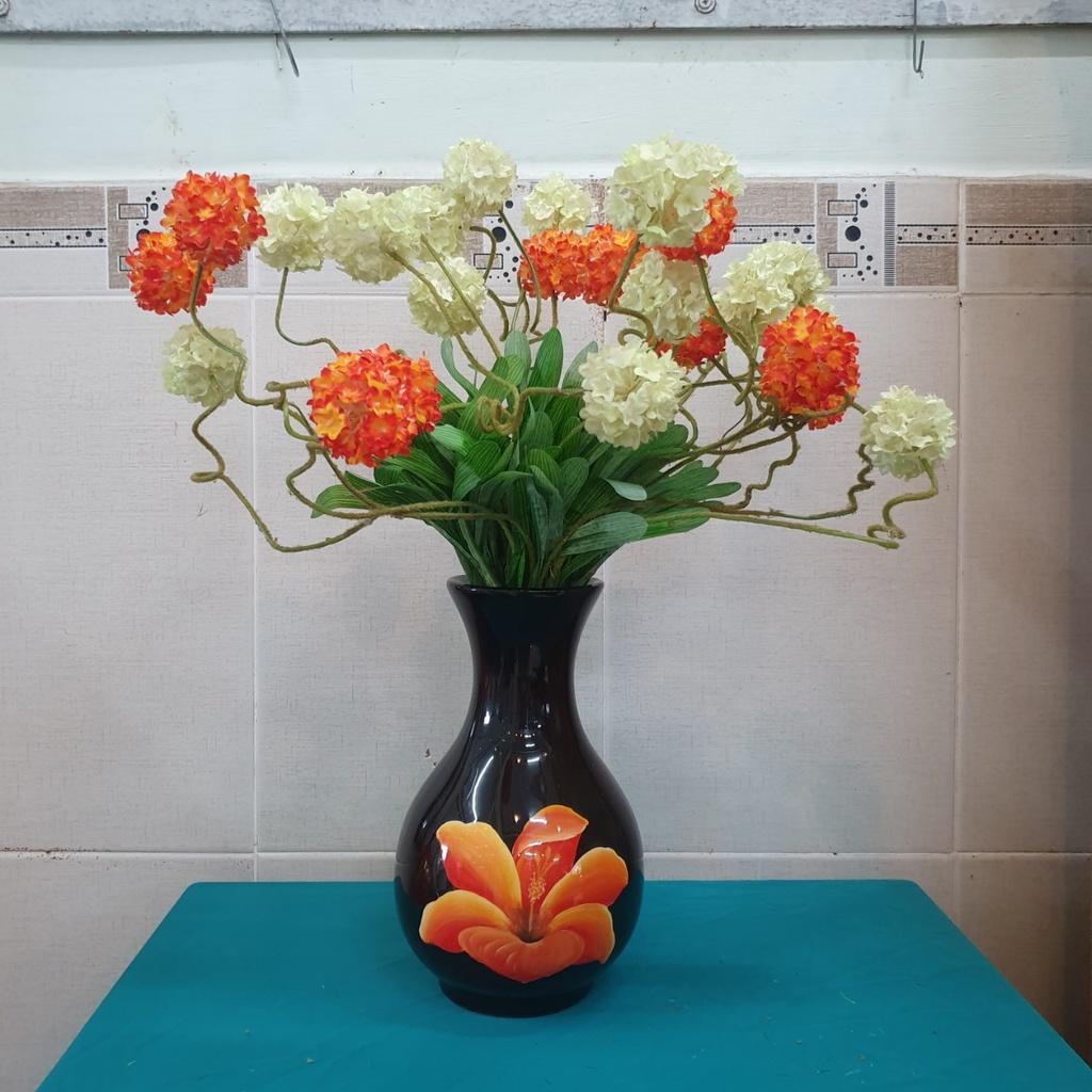 Bình hoa sơn mài hút tài lộc Thanh Bình Lê cắm hoa, trang trí bàn, kệ, nhà cửa, văn phòng, quà tặng ý nghĩa cho bạn bè