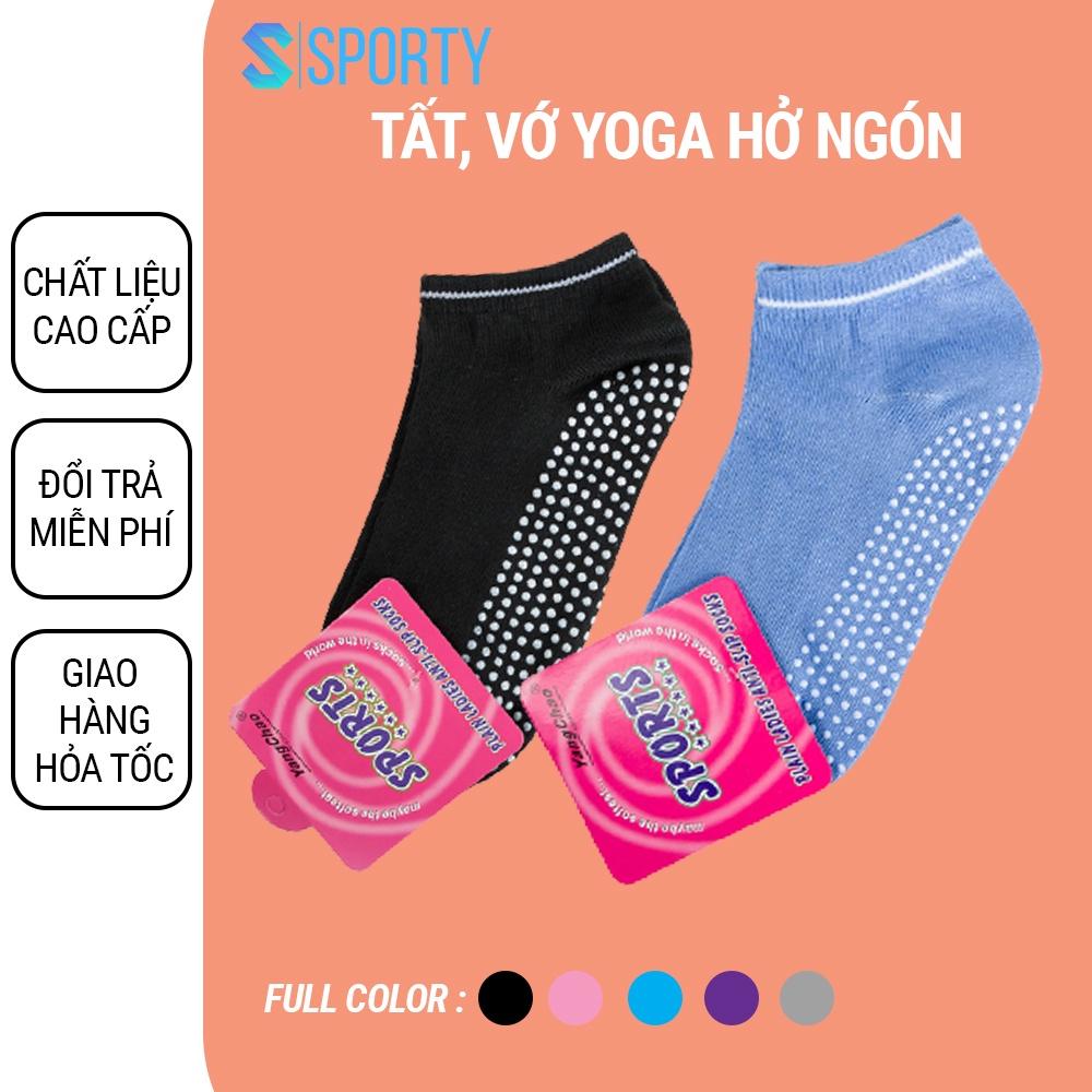 Tất yoga SPORTY YGS1 chống trượt êm ái, tránh hôi chân, đảm bảo an toàn