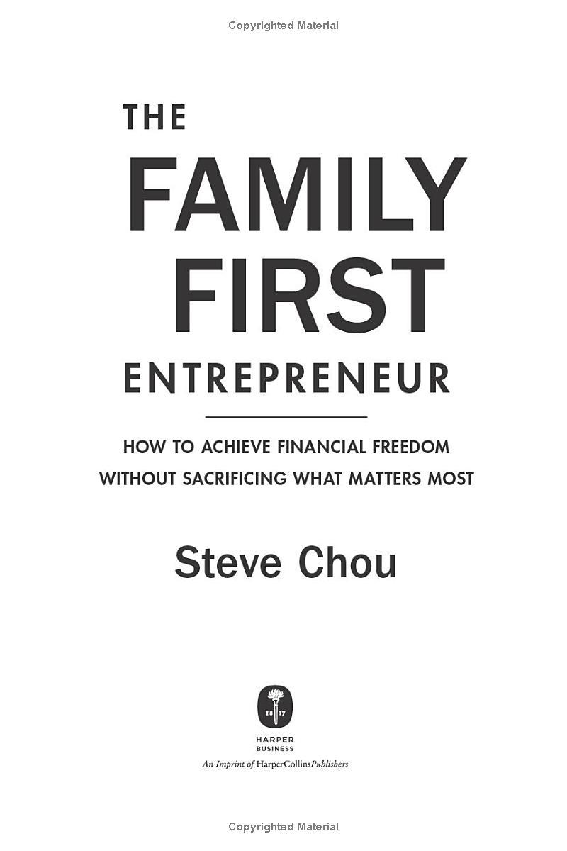 Sách ngoại văn: The Family-First Entrepreneur