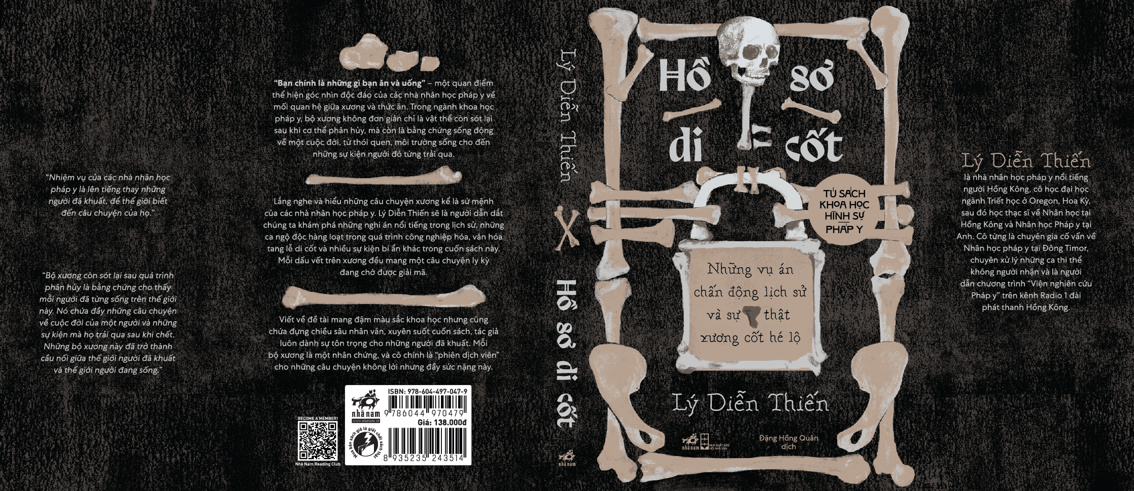Sách - Hồ sơ di cốt (Lý Diễn Thiến) (Nhã Nam Official)