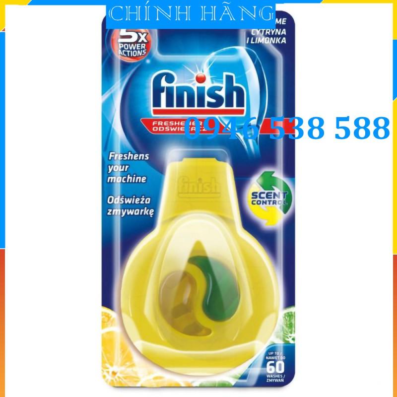 2 cục Tinh dầu treo khử mùi và Diệt Khuẩn khu máy rửa chén Finish