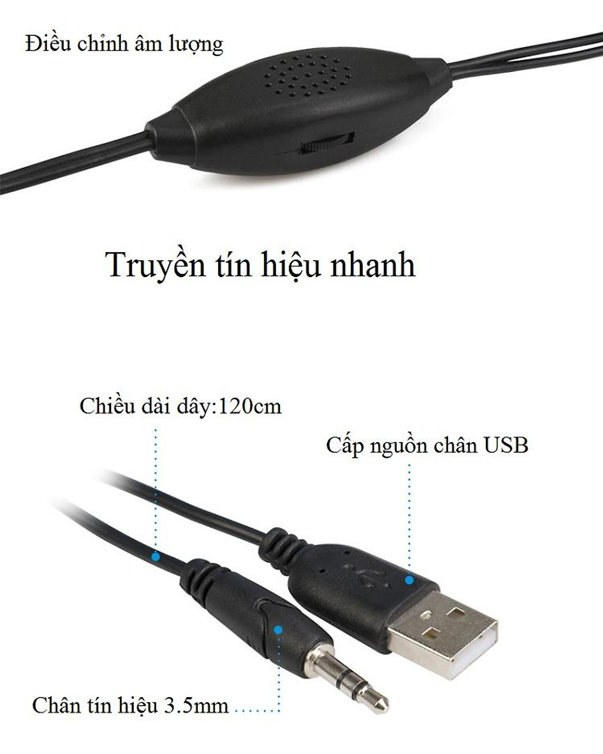 Loa máy tính để bàn mini D9