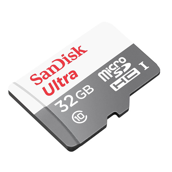 Thẻ nhớ 32GB Micro SD Sandisk Ultra (SDSQUNS-032G-GN3MN)- Hàng chính hãng