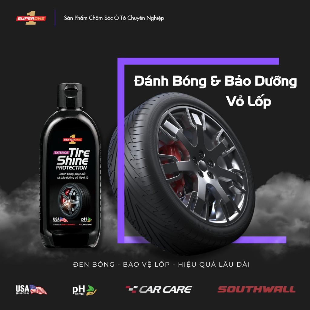 Kem Đánh Bóng Bảo Dưỡng Vỏ Lốp Ô Tô SUPERONE Tire Shine Protection - Exterior SOUTHWALL B204