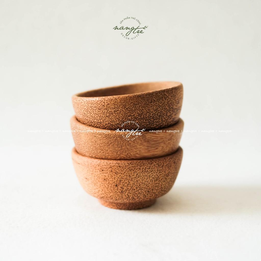 Chén gỗ dừa - Bát gỗ dừa - Coconut cup