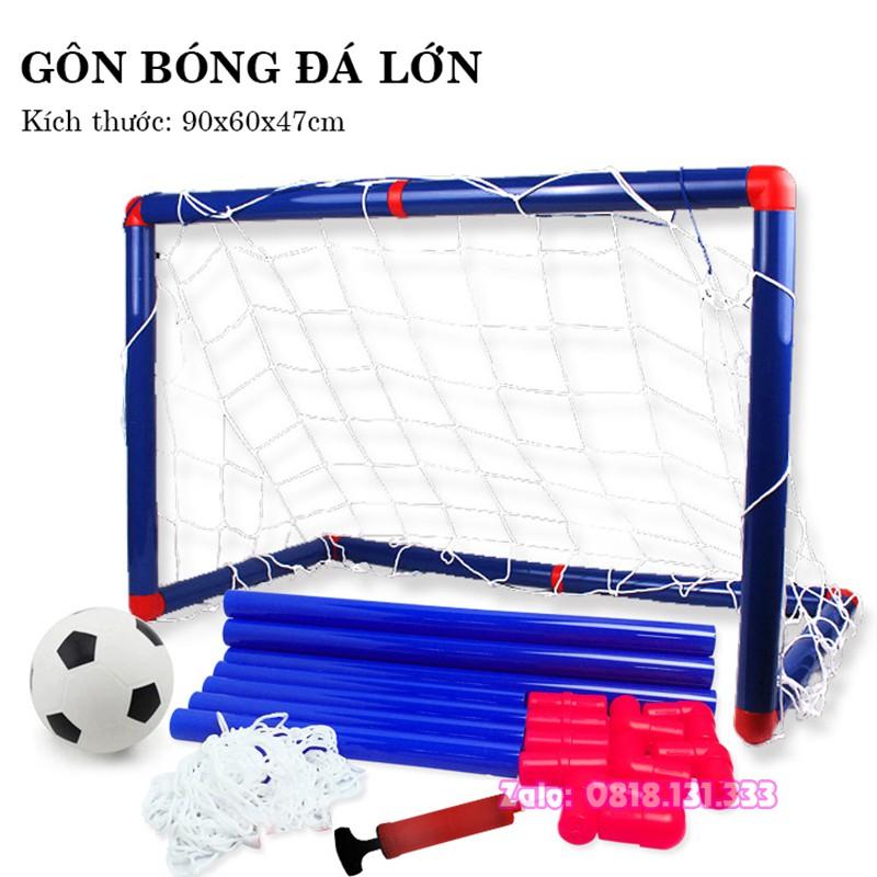Bộ đồ chơi gôn bóng đá (kích thước 60*47cm) đầy đủ phụ kiện cho bé tập sút bóng