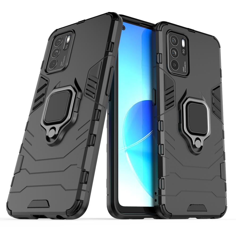 Ốp lưng dành cho Oppo Reno 6 Reno6 Z Reno6 Pro 5G chống sốc iron man kèm nhẫn iring Bảo vệ camera và chống xem video tiện lợi