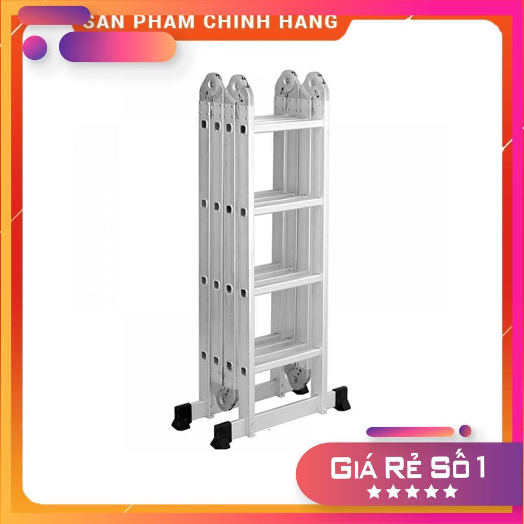 Thang nhôm gấp 4 đoạn DIY TLG-4D