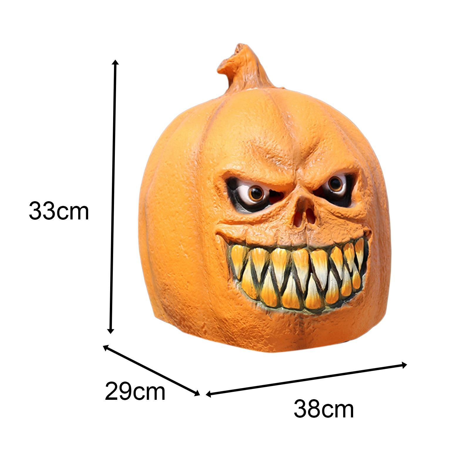 Halloween Head Headwear Adults Pumpkin for Cosplay Halloween Party