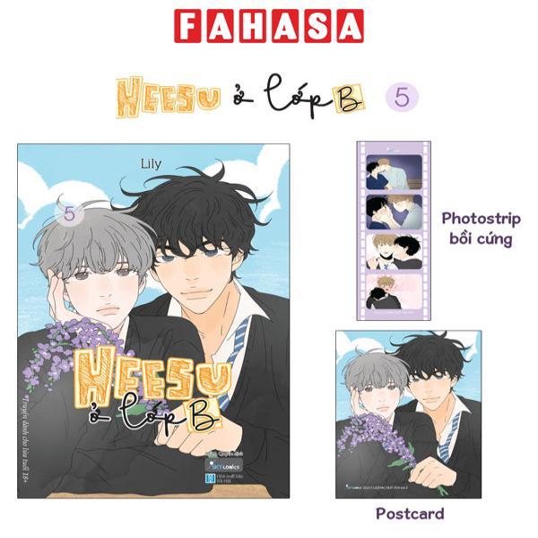 Sách - Heesu Ở Lớp B - Tập 5 - Tặng Kèm Photostrip Bồi Cứng + Postcard Bồi Cứng