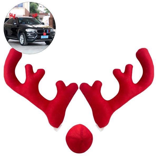 Cặp Sừng Tuần Lộc Gắn Ô Tô 44 x 25 cm - ZooZoo 27001