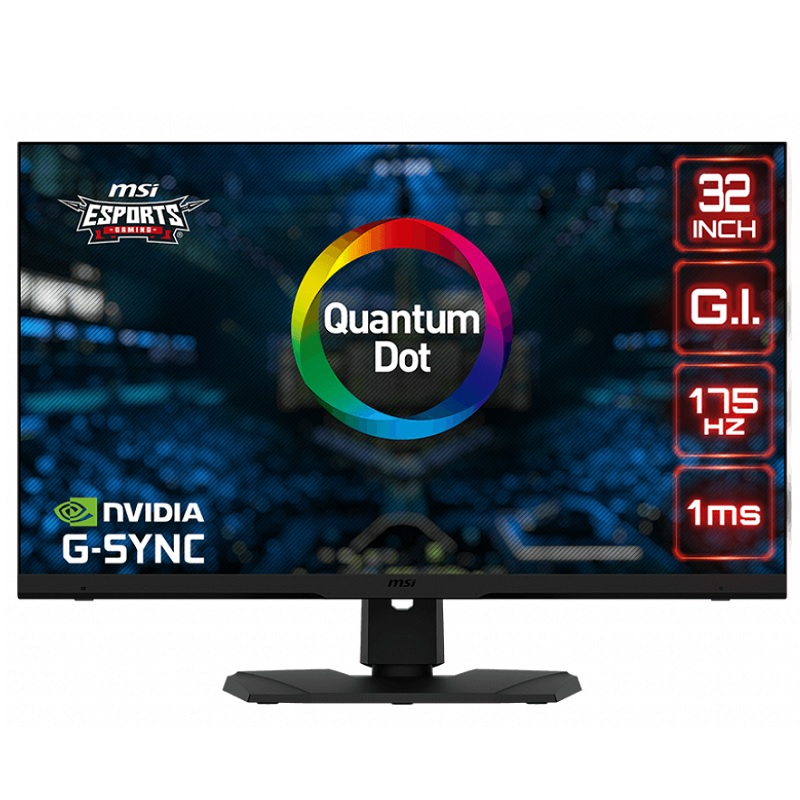 Màn hình máy tính MSI Optix MPG321QRF-QD 32 inch WQHD IPS 175HZ - Hàng Chính Hãng